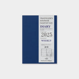 2025 Weekly Second Half (Passport Size)