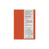 2026 Monthly (Passport Size)