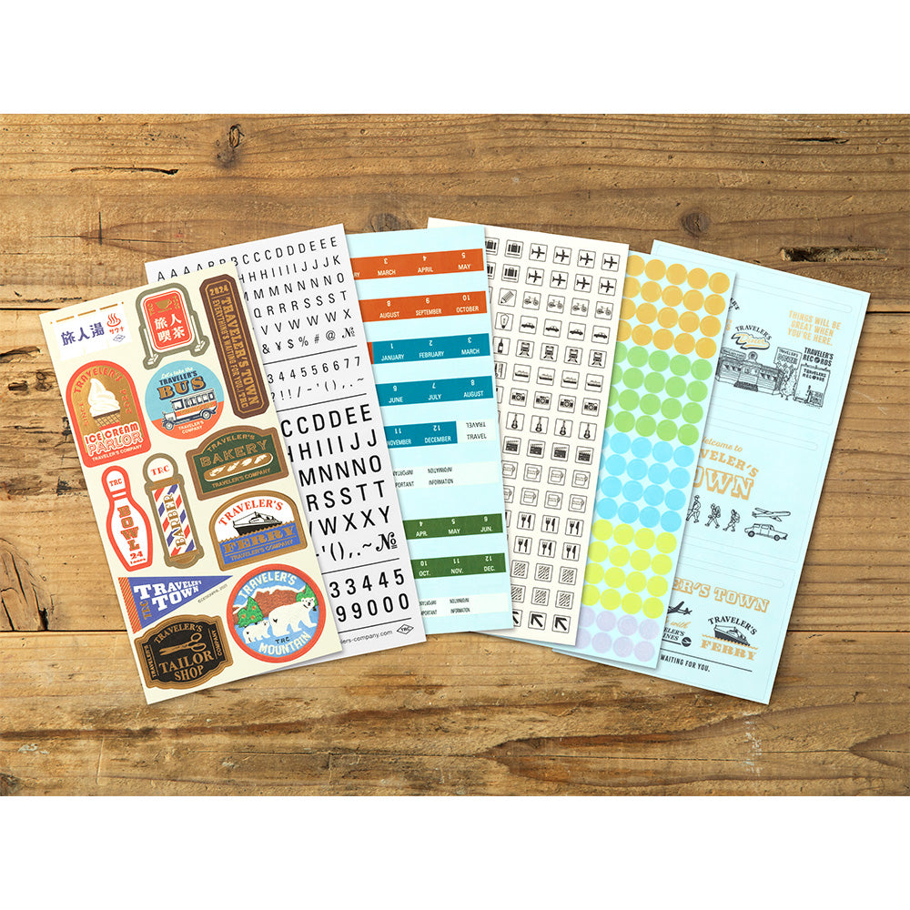 Fromthenon 2024 Notebook & Journals Date Stickers for Full Year Planner  Round Number Sticker 365 Daily Days Stickers Stationery - AliExpress