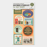 Customized Sticker Set for Diary 2027