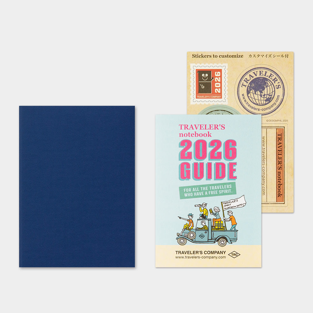 2026 Weekly Second Half (Passport Size) – TRAVELER'S COMPANY USA
