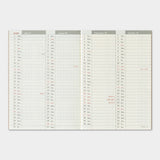 2026 Weekly Second Half (Passport Size)