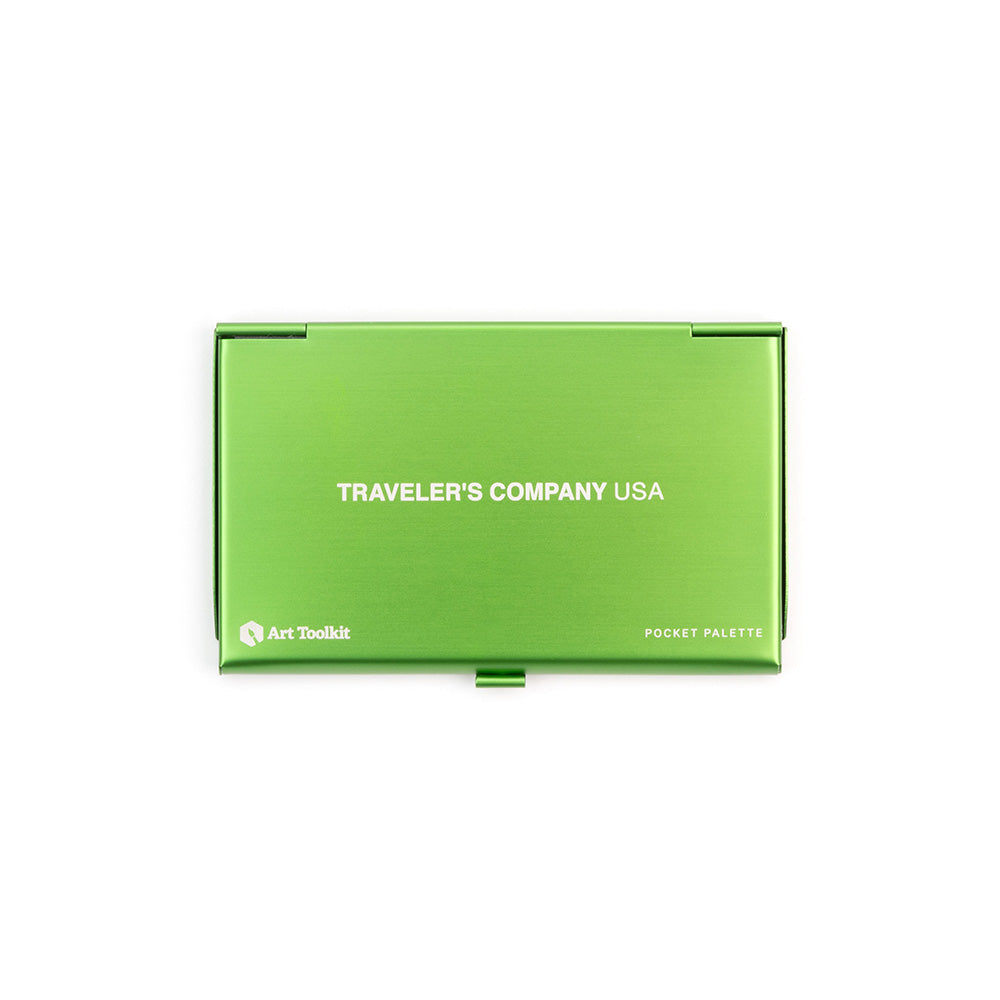 TRC USA x Art Toolkit Limited Green Pocket Explore Palette Plus