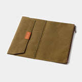 TF TRAVELER'S notebook Cotton Zipper Case Olive