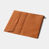 TF TRAVELER'S notebook Cotton Zipper Case Brown