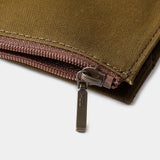 TF TRAVELER'S notebook Cotton Zipper Case Olive (Passport Size)