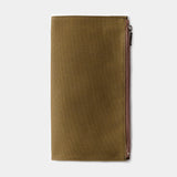 TF TRAVELER'S notebook Cotton Zipper Case Olive