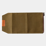 TF TRAVELER'S notebook Cotton Zipper Case Olive (Passport Size)