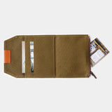 TF TRAVELER'S notebook Cotton Zipper Case Olive (Passport Size)