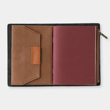 TF TRAVELER'S notebook Cotton Zipper Case Coffee (Passport Size)