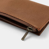 TF TRAVELER'S notebook Cotton Zipper Case Coffee (Passport Size)