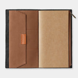 TF TRAVELER'S notebook  Cotton Zipper Case Coffee