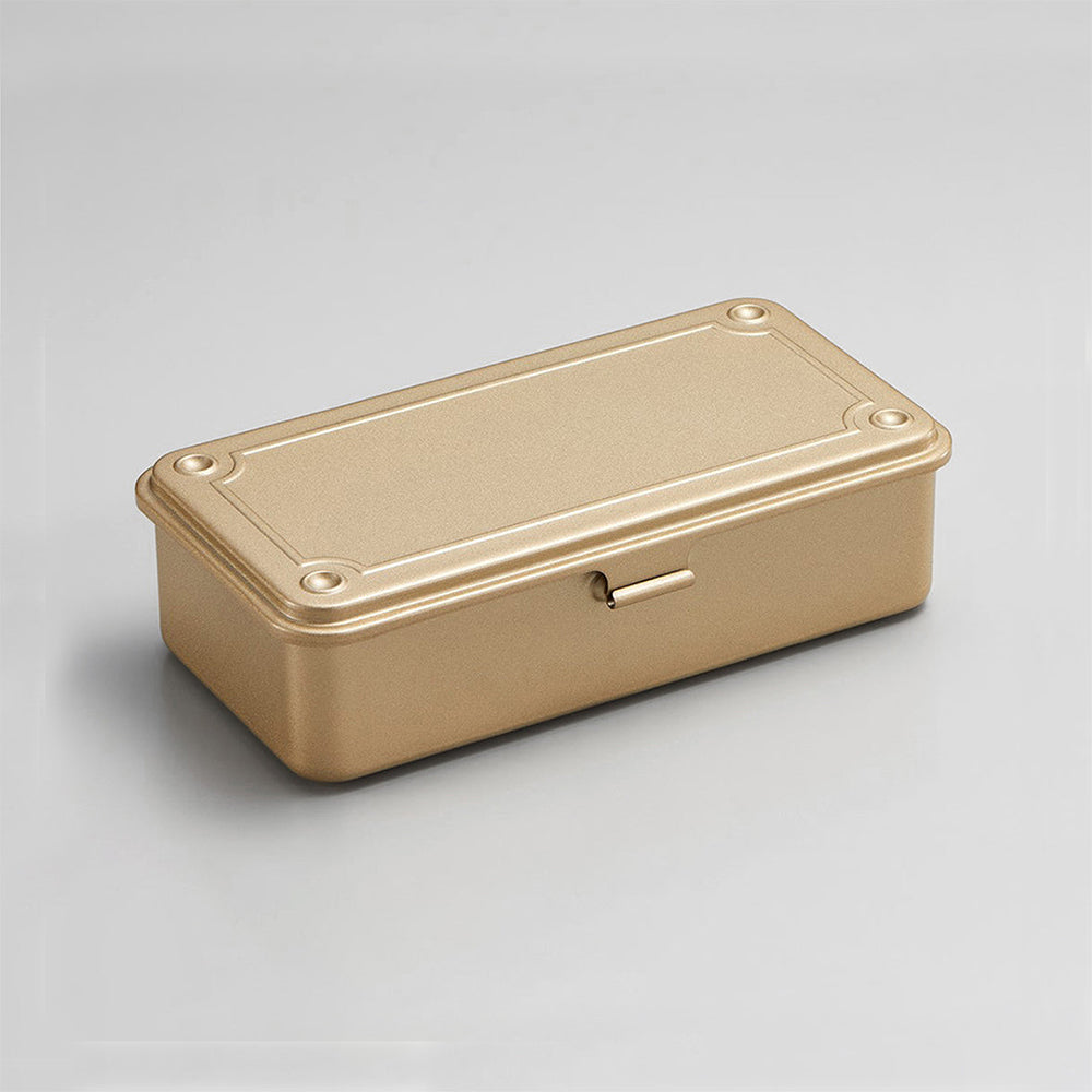 Toyo Steel T190 Stackable Storage Box Gold