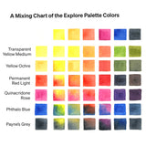 TRC USA x Art Toolkit TRAVEL & SKETCH Pocket Explore Palette Plus