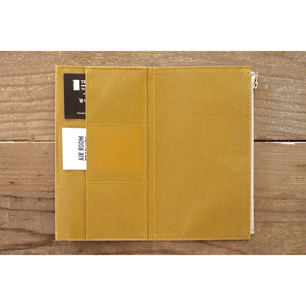 TF Paper Cloth Zipper Case Mustard