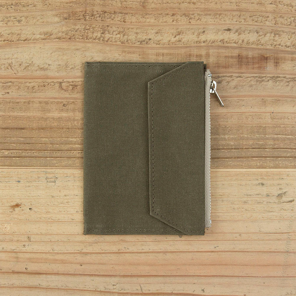TF Paper Cloth Zipper Case PP size Olive
