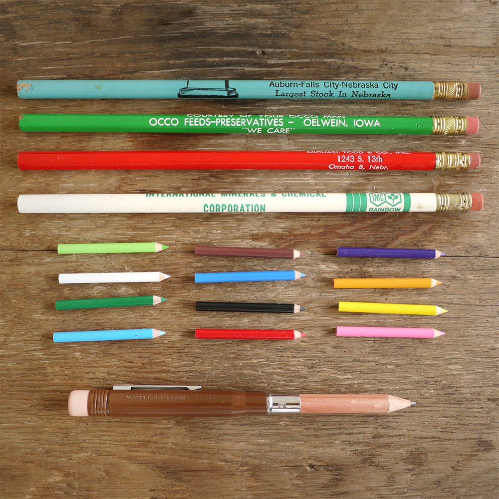 Mini Color Pencils in pouch