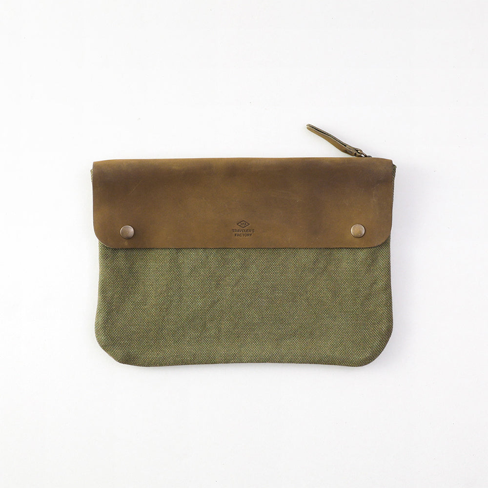 TF Canvas Pouch (M) Olive