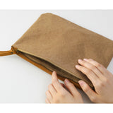 TF Canvas Pouch (M) Beige