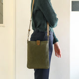 TF Canvas Shoulder Bag S Olive