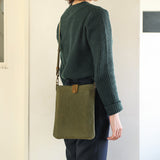 TF Canvas Shoulder Bag S Olive