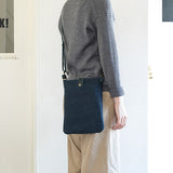 TF Canvas Shoulder Bag S Blue