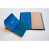 TF Paper Cloth Zipper Case Blue