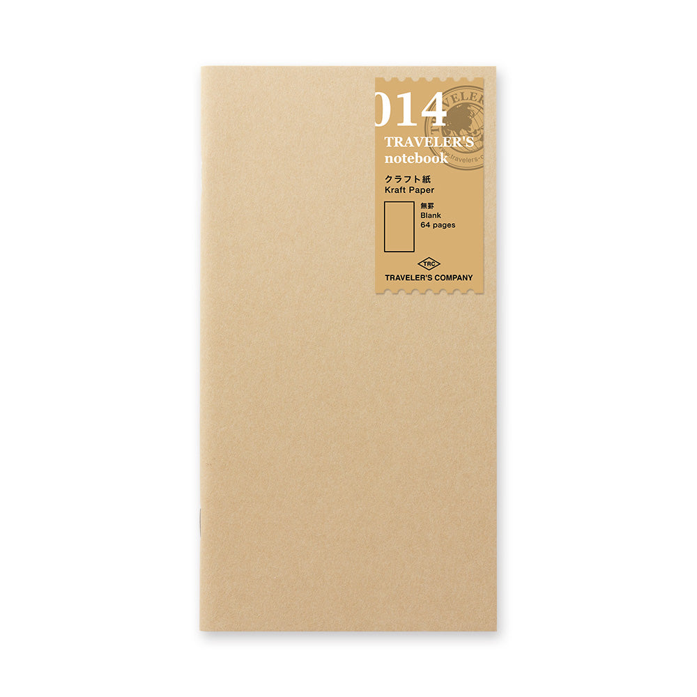 014 Kraft Paper Notebook – TRAVELER'S COMPANY USA