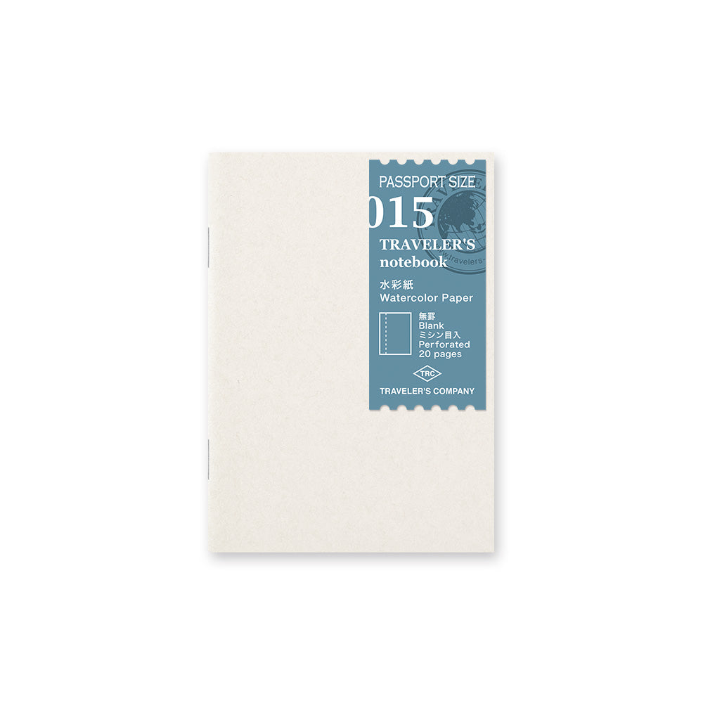 TRAVELER'S notebook 015 Watercolor Paper | Passport Size TRAVELER'S notebook 015 Watercolor Paper | Passport Size
