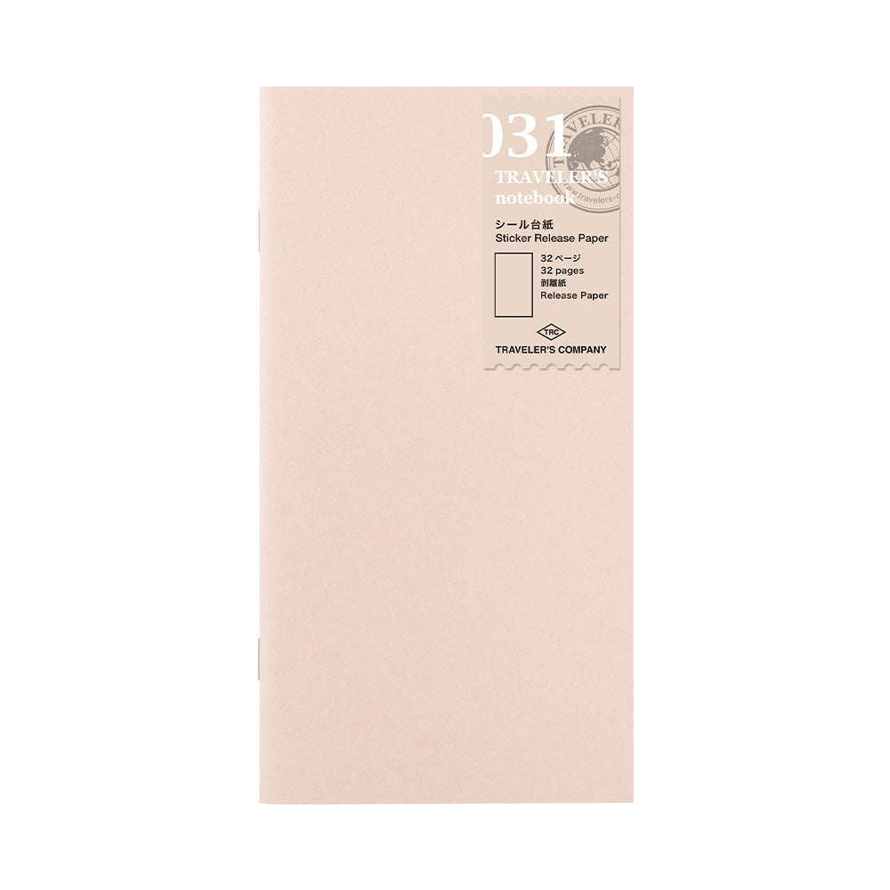 TRC] 031 // Sticker Release Paper – Baum-kuchen