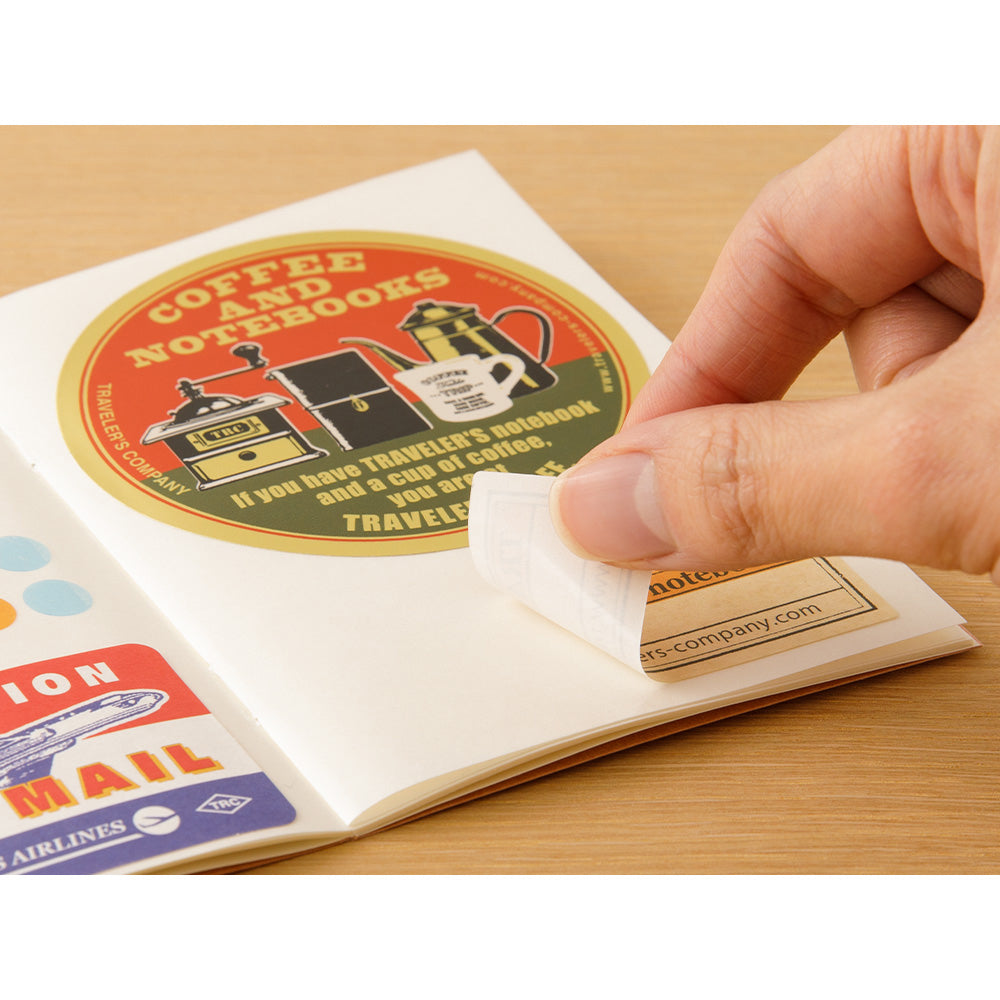 TRAVELER'S COMPANY  Passport Size Sticker Release Paper – KuboandLucy  Stationery Co