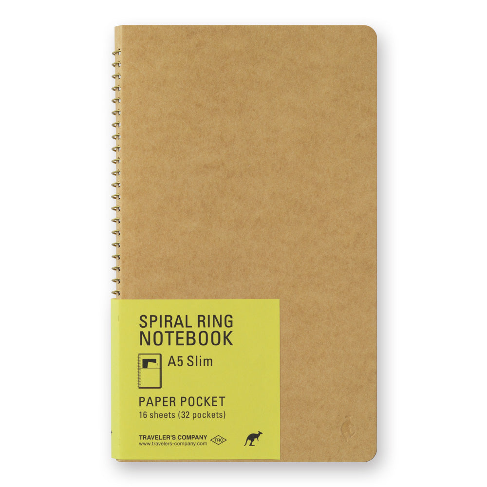 Bushypushy Spiral Notebook - 3 Pack A5 Lined , Spiral Journal 5.7