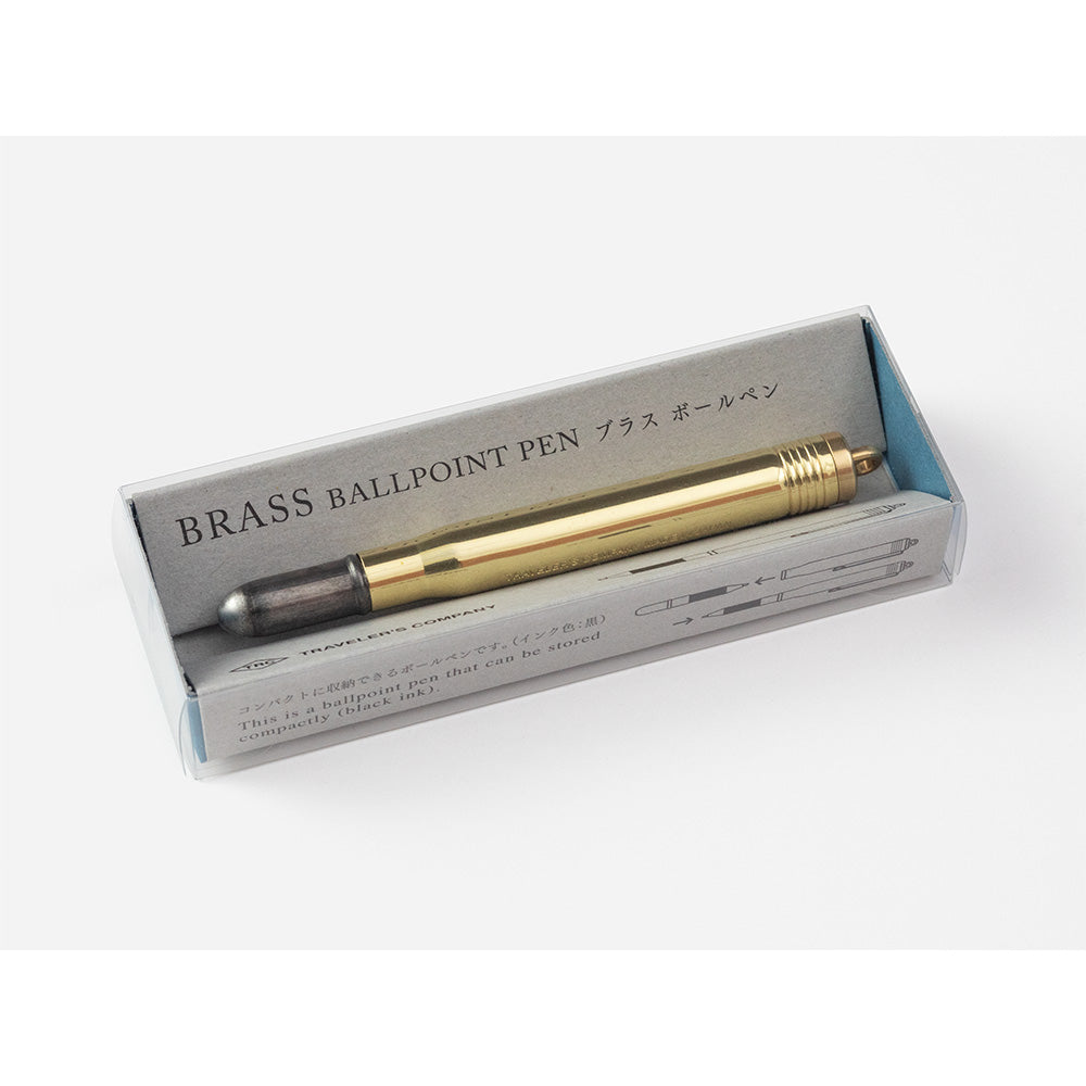 Traveller's company Brass Ballpoint pen