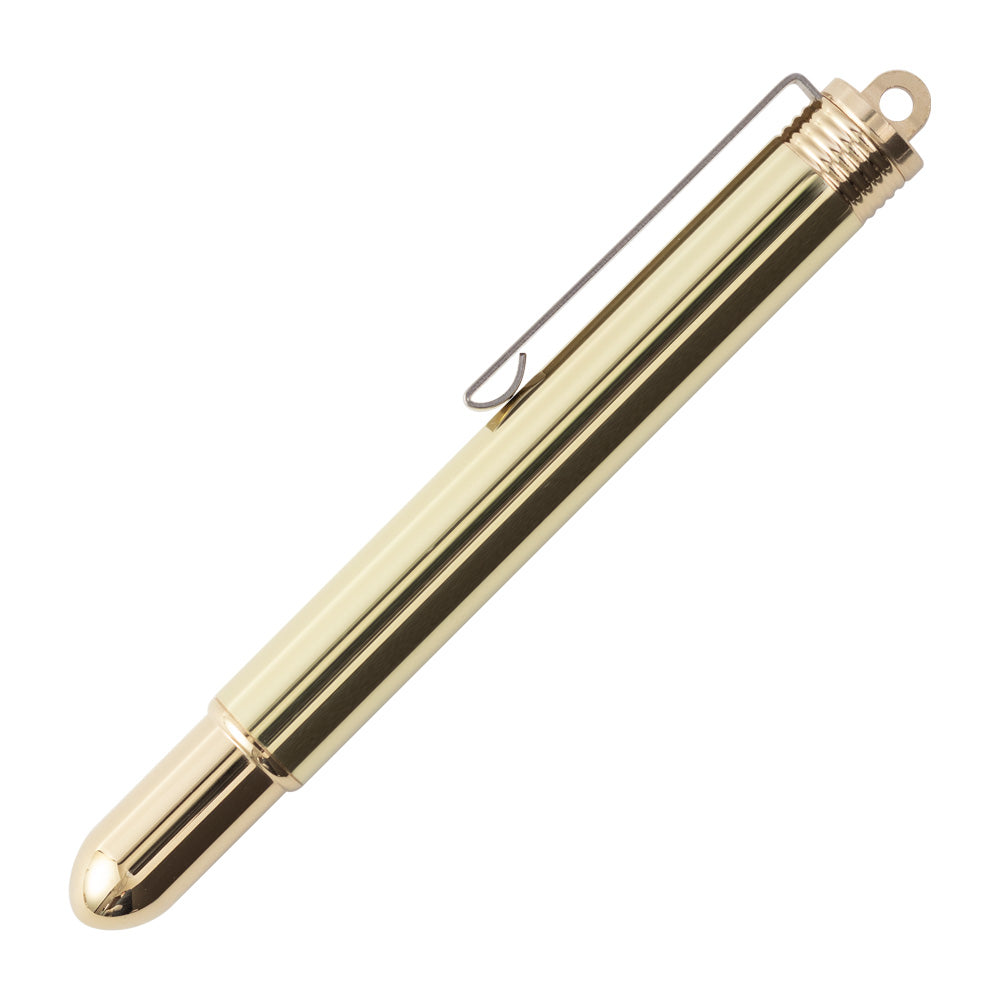 Traveler's Company Fountain Pen - Brass - The Goulet Pen Company