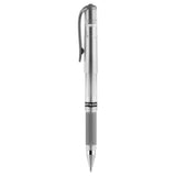 Signo Broad UM-153 Gel  Pen - Silver Ink